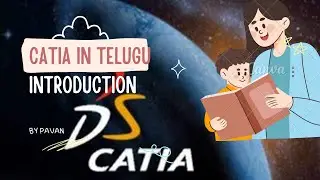 INTRODUCTION to CATIA in telugu || Basic tools