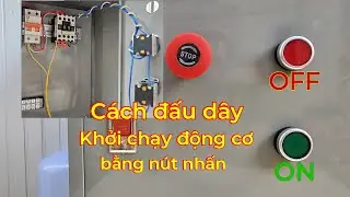 On Off push button start for 1 phase motor
