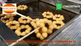 Ручной пончиковый аппарат и Автоматический пончиковый аппарат