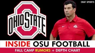 INSIDE Ohio State Football Fall Camp - Rumors, Winners & Losers + Depth Chart Projections