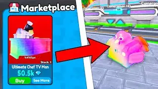 😱OMG TRADE FOR ULTIMATE CHEF TV MAN 🤣(Roblox) | Toilet Tower Defense