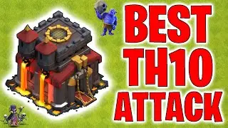 BEST TH10 Attack Strategy - BoWitch - Clash of Clans 2021