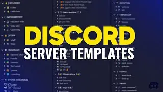 Must-Have 30+ Discord Server Templates for Quick Setup!