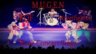 KOF VS Streetfighter| Rock Concert Stage Showcase! DL!
