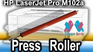 HP LaserJet Pro M102a press roller