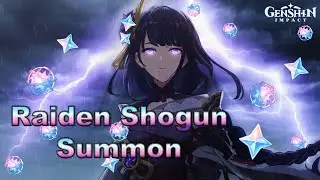 Summoning for Raiden.....[Genshin Impact]