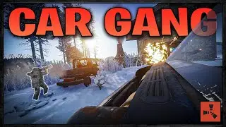 RAIDER vs CAR GANG | Rust Raid Vanilla
