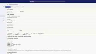Product Based Messages