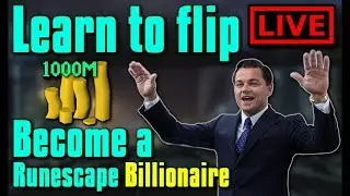 Learn to Flip in OSRS LIVE! - Flipping Guide / Money making - Stream 
