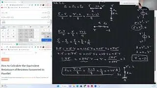 Example on ohm's  law عربي