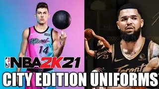 ALL NBA CITY JERSEYS IN 2K21