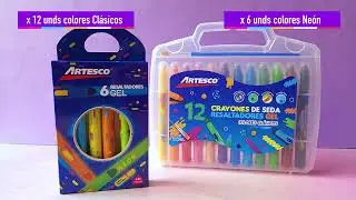 Crayones de Seda x6 x12