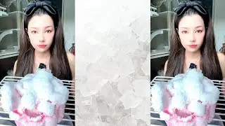 ASMR HARD ICE EATING / CRUSHED ICE / THIN ICE / ICE CUBE