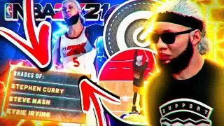 THE BEST PLAYMAKING SHOTCREATOR BUILD in NBA 2K21 THE MOST OP GUARD BUILD in NBA 2K21