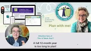How I implement the “12 Week Year” | Vision +Tracking + Scoring Templates | Quarterly Planning