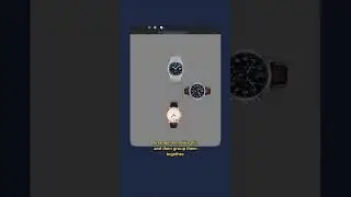 Smart Animate Tutorial with Tissot Watch App #figma #animation #smartanimate #tutorial