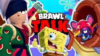 REAGINDO ao BRAWL TALK💥 !! BOB ESPONJA, DOIS NOVOS BRAWLERS, VÁRIAS SKINS e MUITA NOVIDADE 🔥 !!?