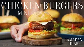 Mini Chicken Burger Recipe | Chicken Burger Patty | IFTAR RECIPE RAMADAN