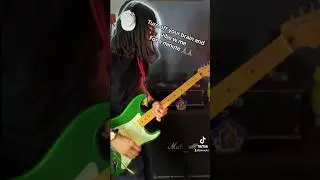 Turn off your brain for a minute… #shorts #guitarsolo