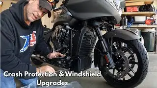 Indian Challenger / Crash Protection & Windshield Updates