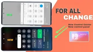 🤩How To Enable Miui 12 Control Centre | Miui 12 Control Centre in Miui 11|New Control Centre 