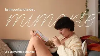 la importancia de mimarte en pequeños momentos + 3 ideas de desayunos veganos y otoñales 🍂