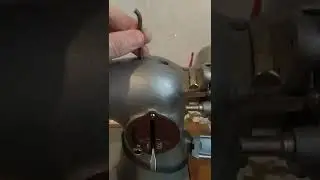 Штырь из гвоздя для катушки нитки . Делаем сами. Машинка Подольская