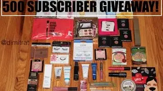 500 SUBSCRIBER GIVEAWAY! | Breakups2Makeup (CLOSED)