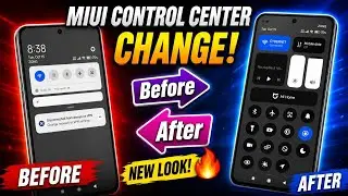 How To Change Control Center Style In Redmi Note 11