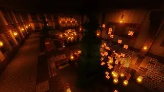 Minecraft | Mansion Mob Arena Time-lapse Build |