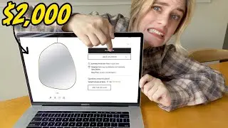 making that viral $2,000 curvy mirror for $20