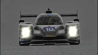 New iRacing rain wet lap at Sebring with the Dallara LMP2 car