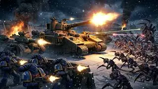 Unification Mod 2021: Survival: Imperial Guard & Ultramarines vs Tyranids - Dawn Of War: Soulstorm