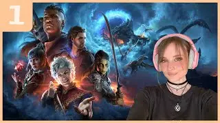 [PART 1] Baldur's Gate 3 | Mind Flayer Romancing, Ravaged Beach & Emerald Grove | Full Playthrough
