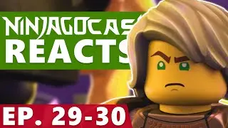 NINJAGOCAST REACTS! ...feat. JOSHUA DECK! Crystalized Ep. 29-30 SERIES FINALE REACTION