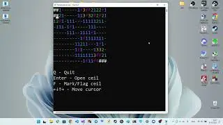 C# Console MineSweeper