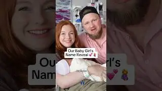 HER NAME IS…🎀🤰@regalnoise #hannahandregal #couple #relationship #pregnant #baby #pregnancy #love