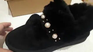 Слипоны натуральный замш