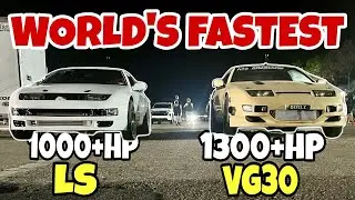 World's Fastest Nissan 300ZX: VG30 Turbo vs LS Swap