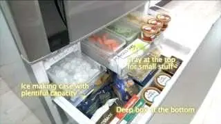 Panasonic Bottom Mount Refrigerators feature Inverter and ECONAVI Technology