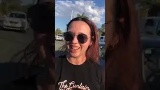 Tianna, Australian actor, speaks at Gold Coast protest