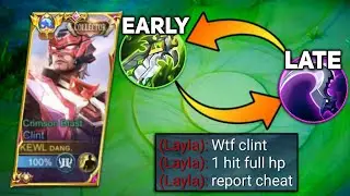 CLINT NEW BROKEN FIRST ITEM FOR DAMAGE HACK AND LATE GAME ITEM FOR ONE SHOT!😱 (PLS TRY) | MLBB