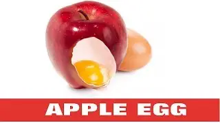 egg apple photo manipulation - balajidesign1000