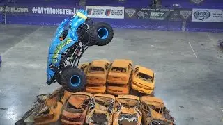 2015 Monster Truck Jam Gravedigger Highlights Bangor Maine