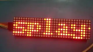 IOT based LED Dot-matrix Display using Dispy Service