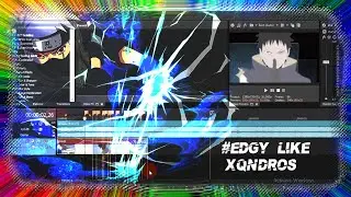 Edgy Rotate Like Xqndros Tutorial Part 2 - Sony Vegas Pro