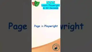 Playwright Tutorial | Page in Playwright