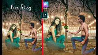 PicsArt love story girl and boy photo editing tutorial PicsArt and light room