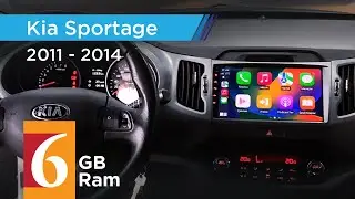 Kia SPORTAGE 2011-2014 6 GB RAM Kablosuz Carplay Android Multimedya Navigasyon Geri Görüş-COMWEGEN