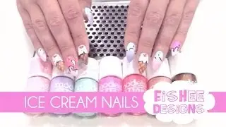 Ice Cream Nails Tutorial with Kaycie Kyle